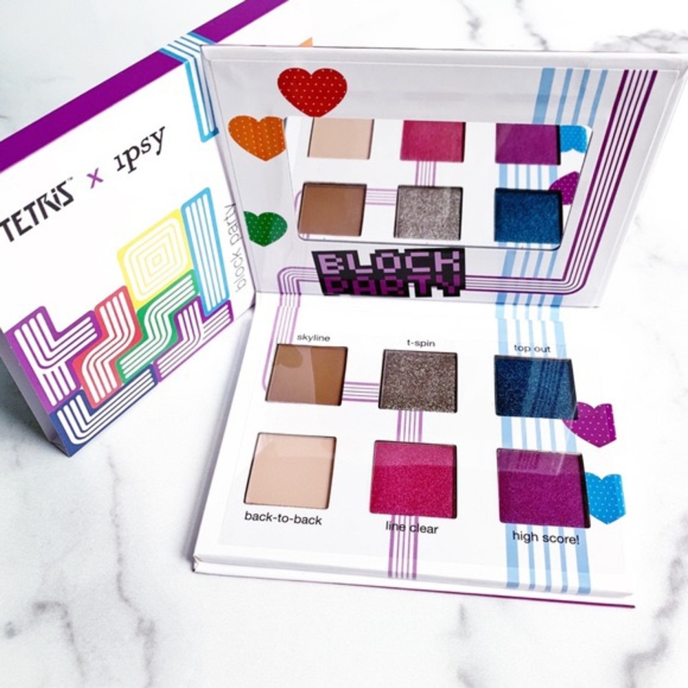 Tetris X Ipsy Limited Edition Block Party Palette